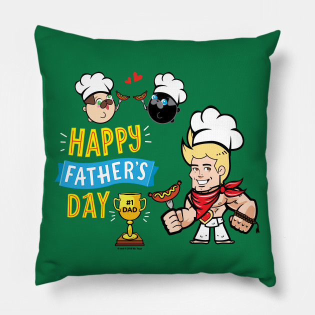 Mister Yoga - Father’s Day Pillow