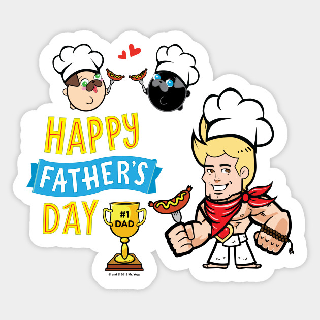 Mister Yoga - Father’s Day Sticker