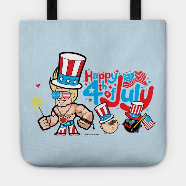 Mister Yoga - Independence Day Tote