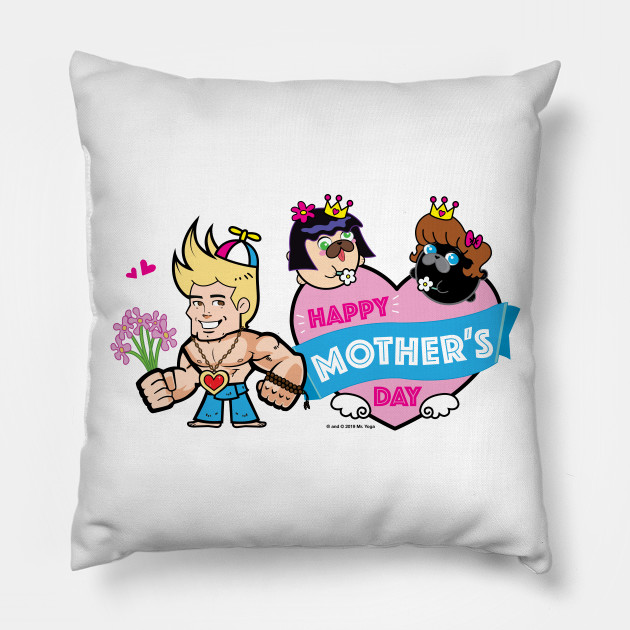Mister Yoga - Mother's Day Pillow