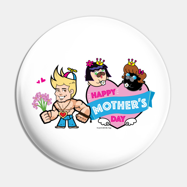 Mister Yoga - Mother's Day Pin