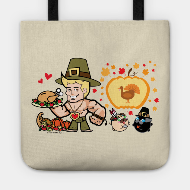 Mister Yoga - Thanksgiving Tote